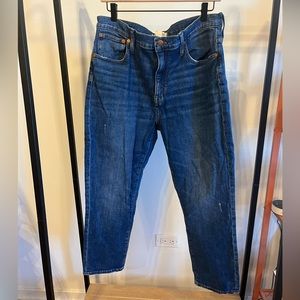 Size 31 Madewell High-Ride Slim Crop Boy Jean